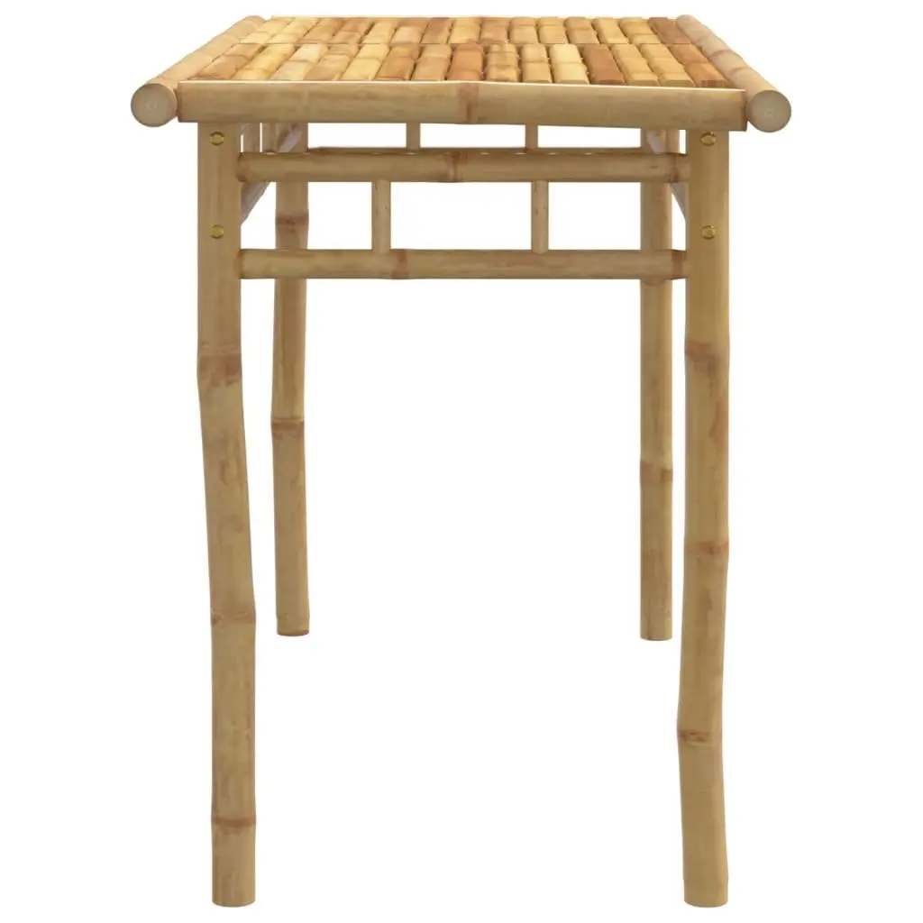 Outdoor Bamboo Dining Table 110x55x75cm