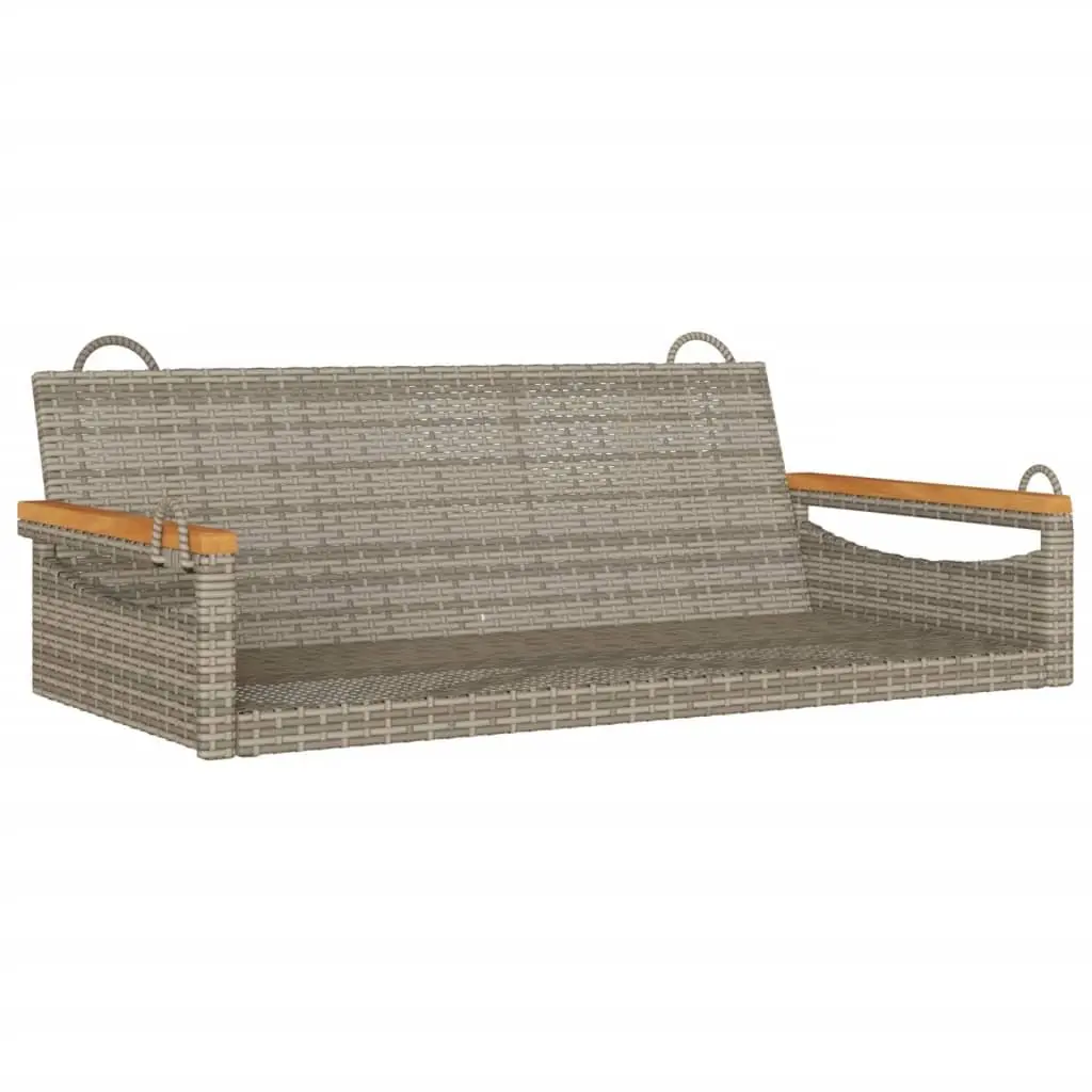 Grey Swing Bench for Outdoors