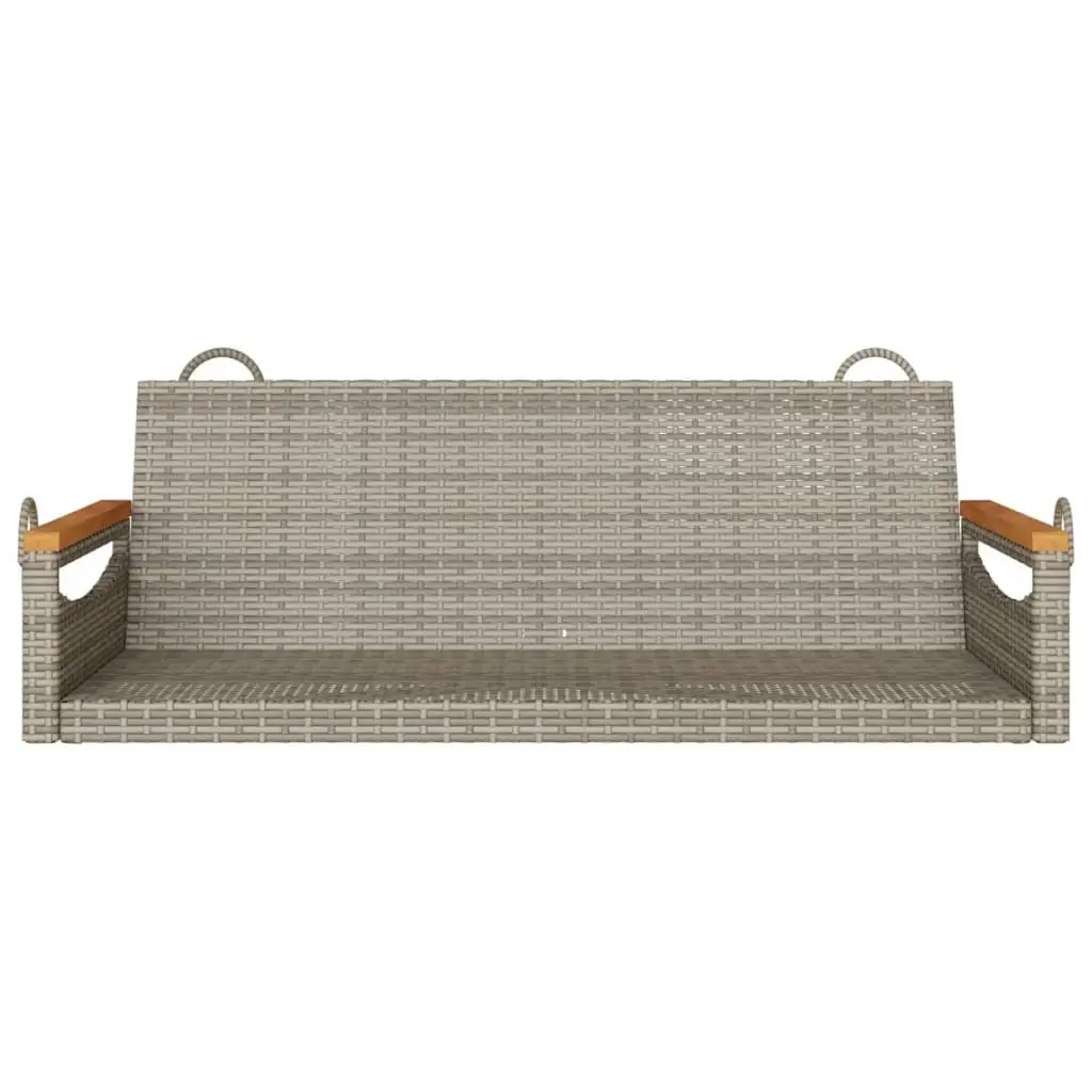 Grey Swing Bench for Outdoors