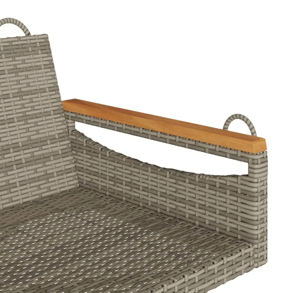 Grey Swing Bench for Outdoors