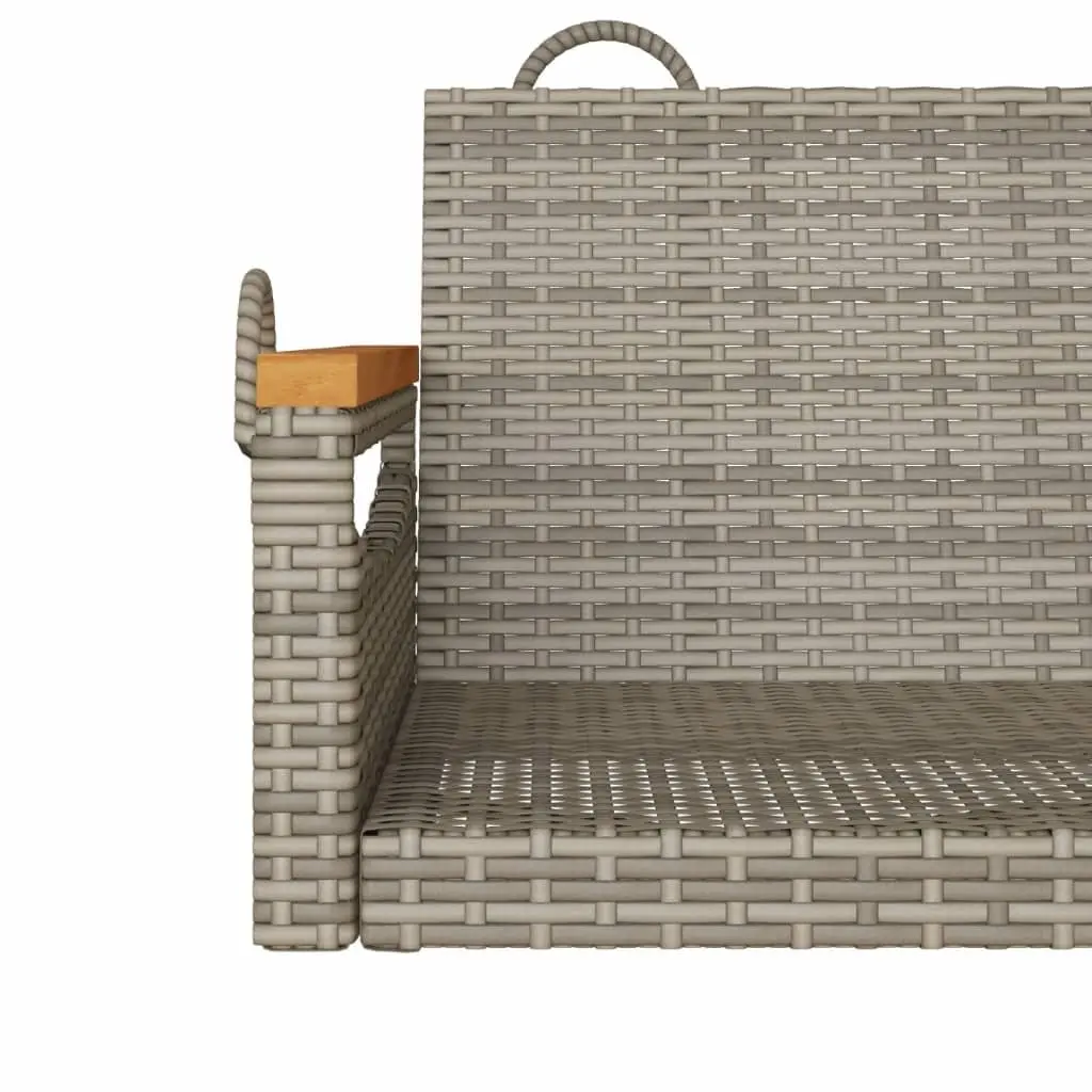 Grey Swing Bench for Outdoors