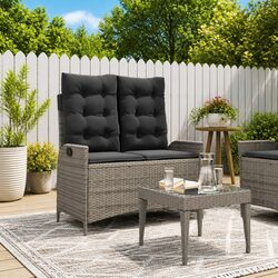 Comfort and Value in a Reclining Garden Bench