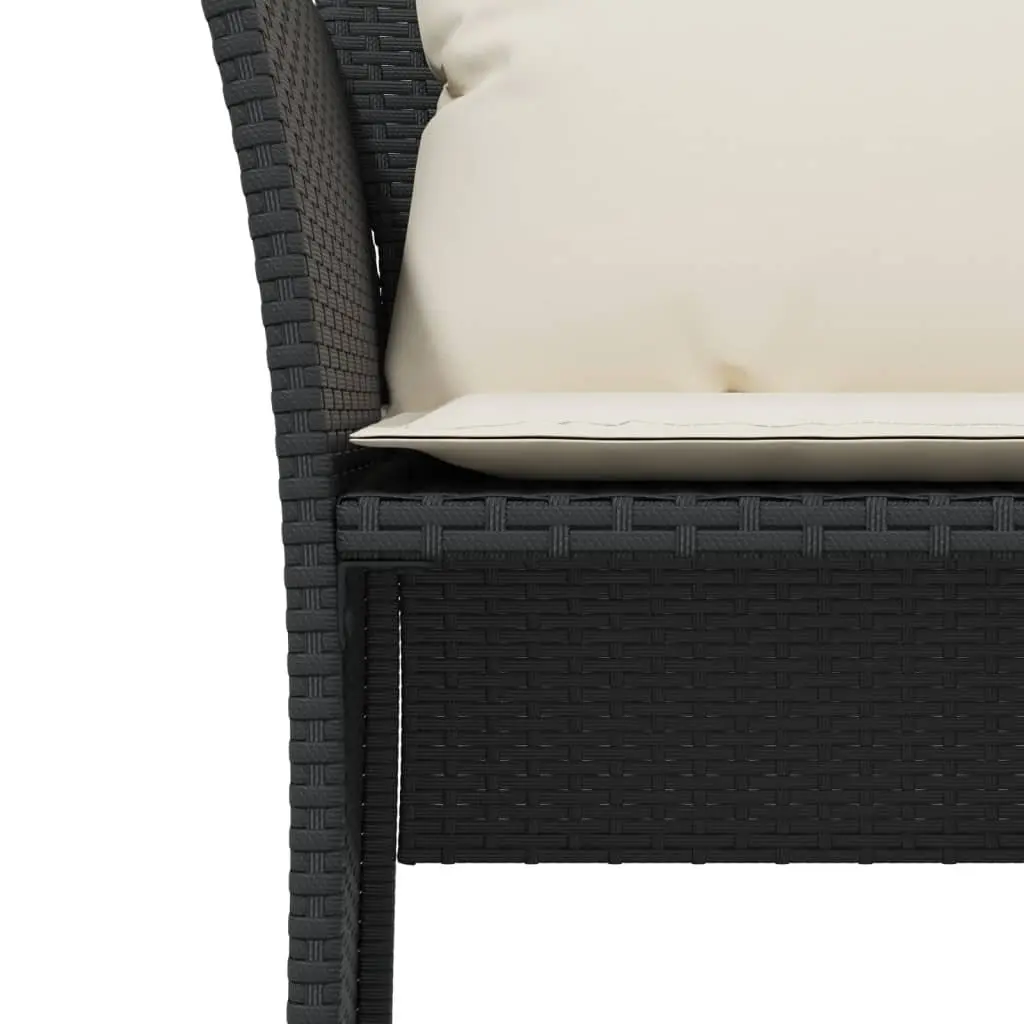Outdoor Chair Set in Black