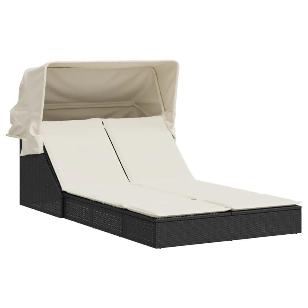 Double Sun Lounger with Removable Cushions