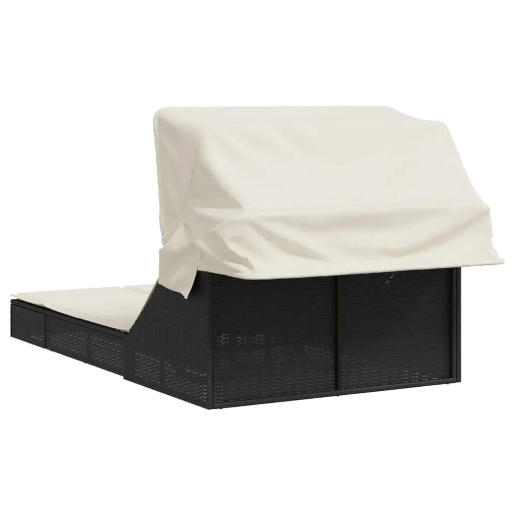 Double Sun Lounger with Removable Cushions