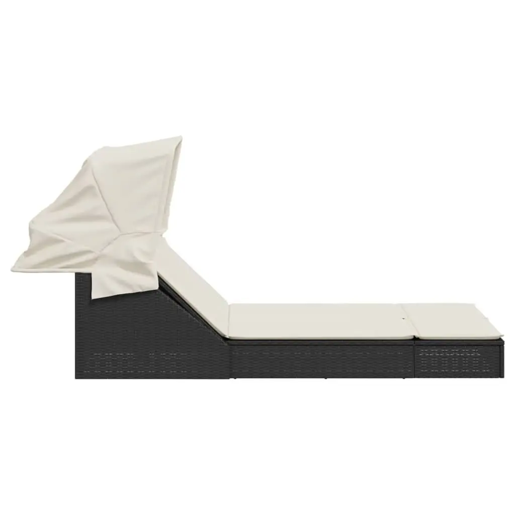 Double Sun Lounger with Removable Cushions