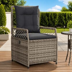 Comfortable and Durable Grey Garden Chairs for Outdoor Use