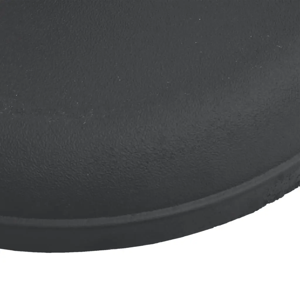 Parasol Base 25 kg Outdoor Umbrella Stand Black Ø32/35/38 mm