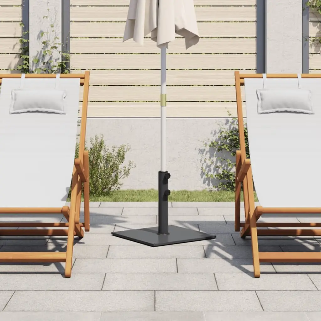 Parasol Base Umbrella Stand Grey Steel 32mm 38mm 48mm Pole Adapter