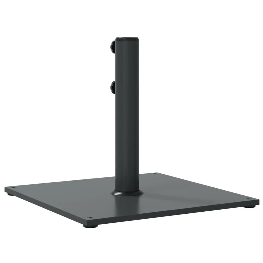 Parasol Base Umbrella Stand Grey Steel 32mm 38mm 48mm Pole Adapter
