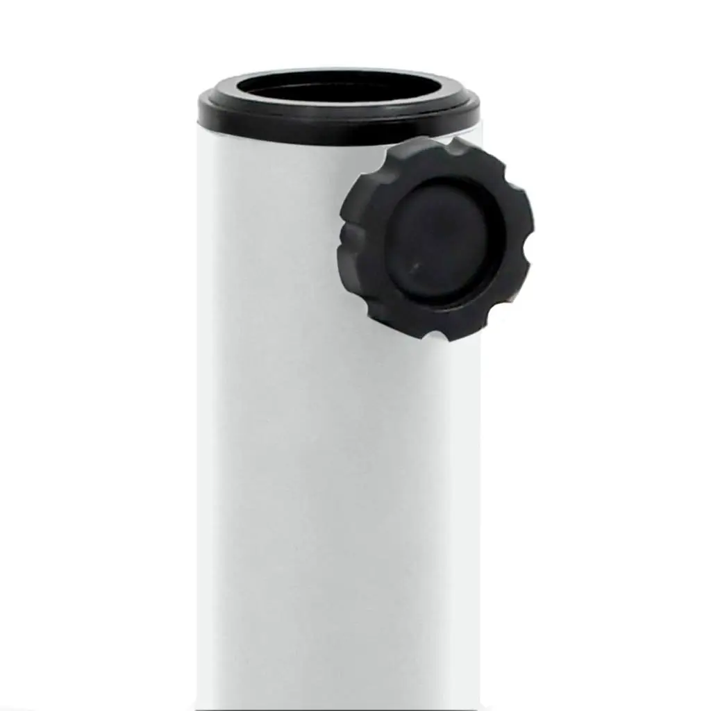 Parasol Base Rectangular Outdoor Umbrella Stand 15kg White for 32mm 38mm 48mm Poles