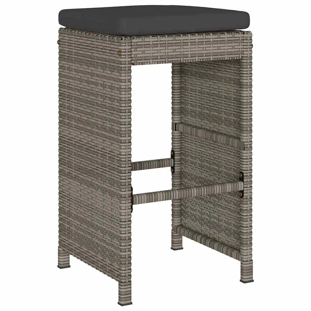 4-Piece Outdoor Bar Stool Set