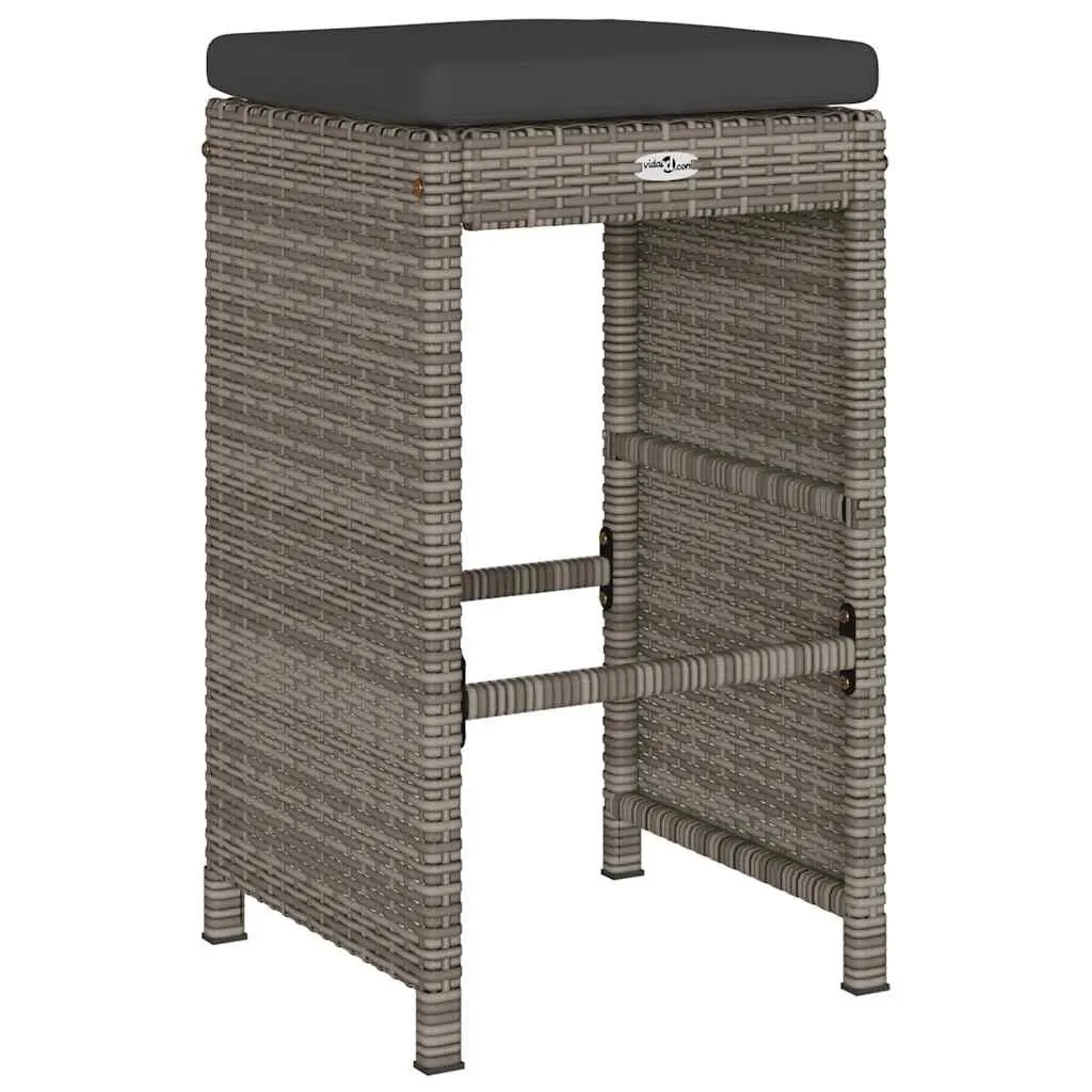 4-Piece Outdoor Bar Stool Set