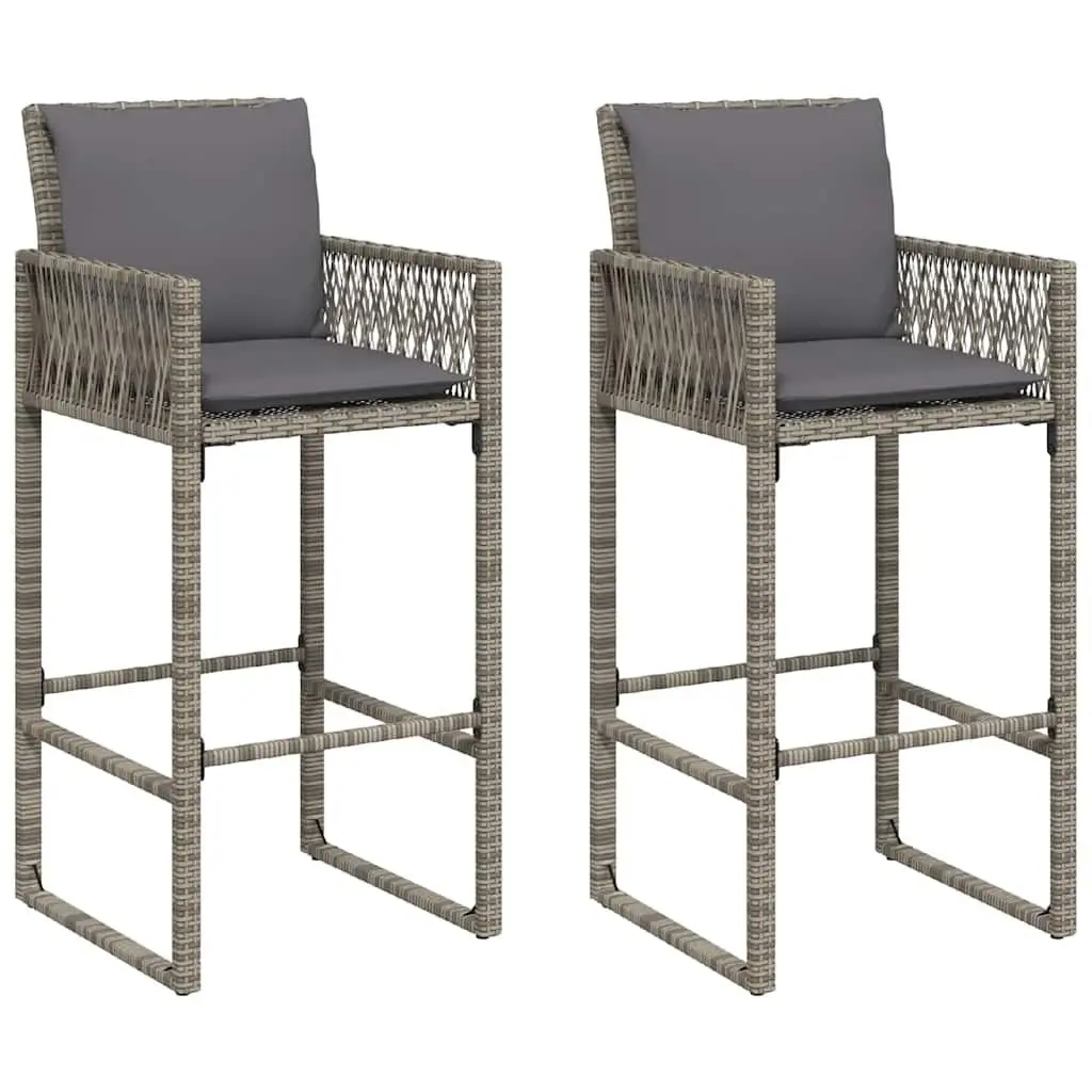 Outdoor Bar Stools with Cushions