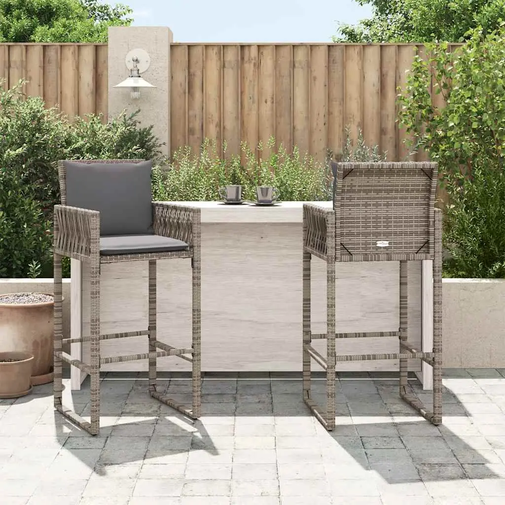 Outdoor Bar Stools with Cushions