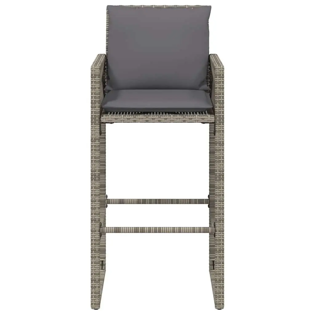 Outdoor Bar Stools with Cushions