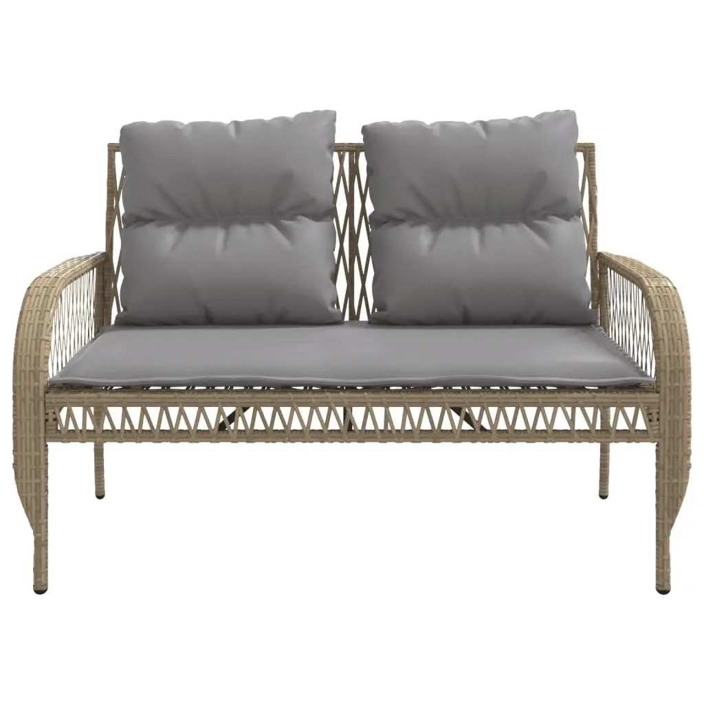 Garden Sofa Set 4 Piece Outdoor Furniture Patio Seating Beige