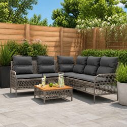 Comfortable and Reliable 2 Piece Garden Sofa Set