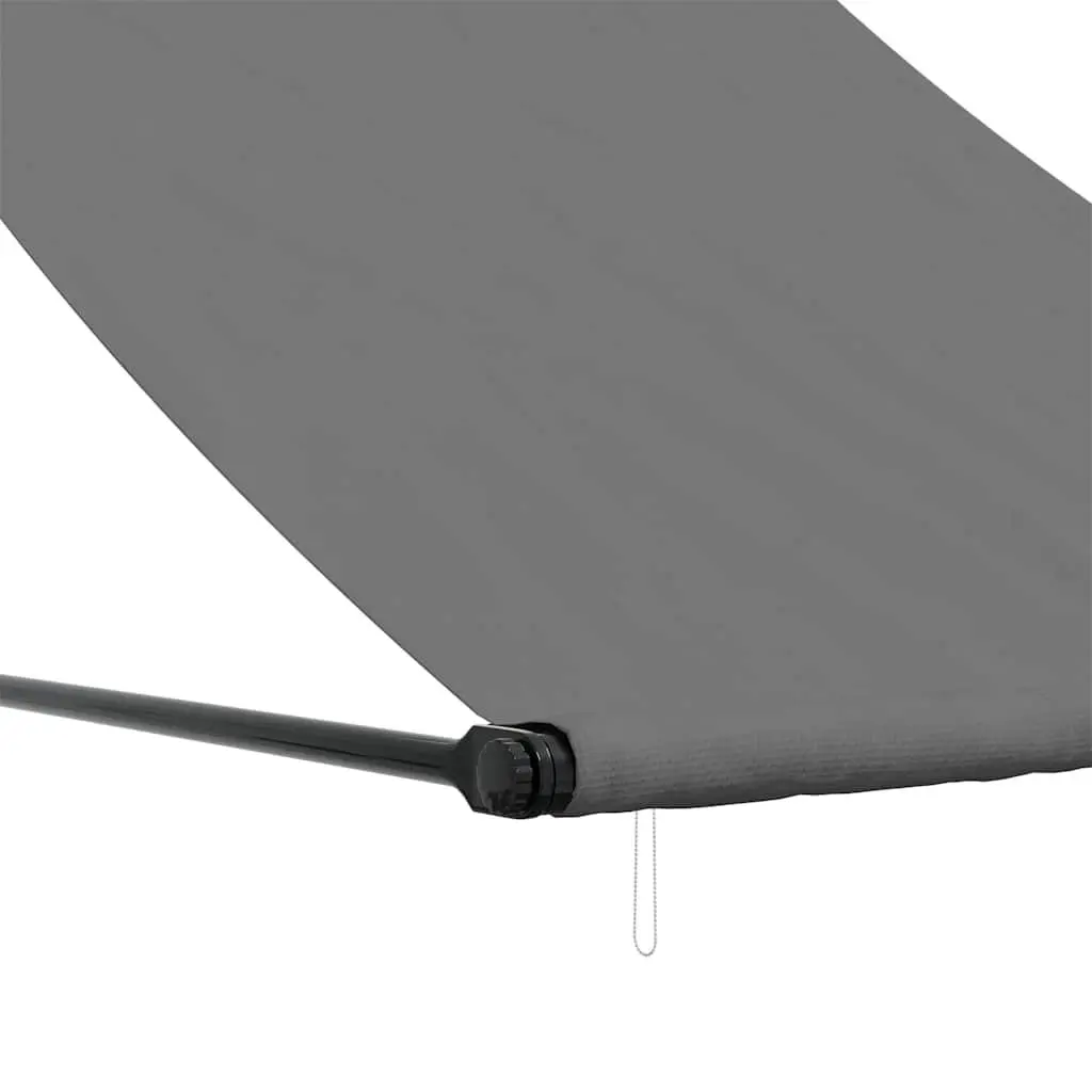 Retractable Awning Patio Shade 100x150 cm Anthracite