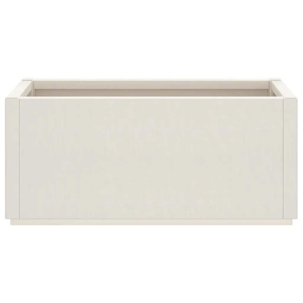Garden Flower Box Planter Climbing Plants Outdoor White
