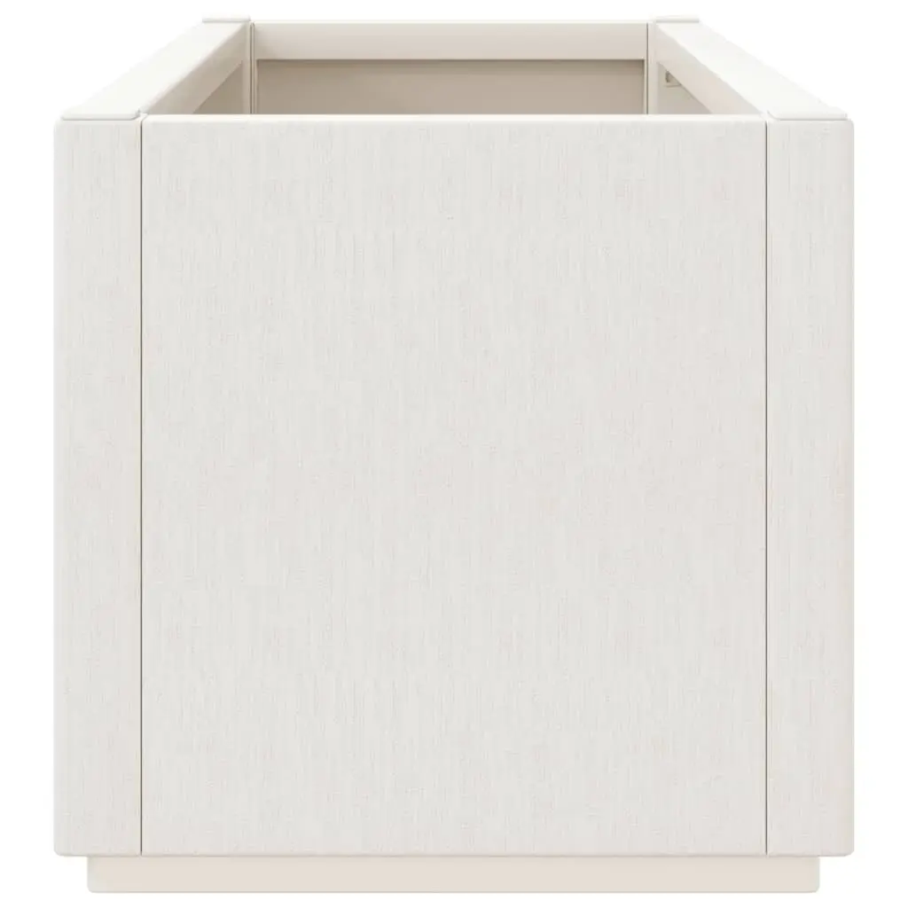 Garden Flower Box Planter Climbing Plants Outdoor White