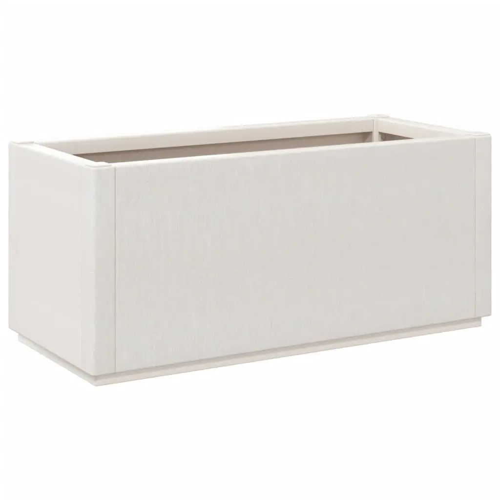 Garden Flower Box Planter Climbing Plants Outdoor White