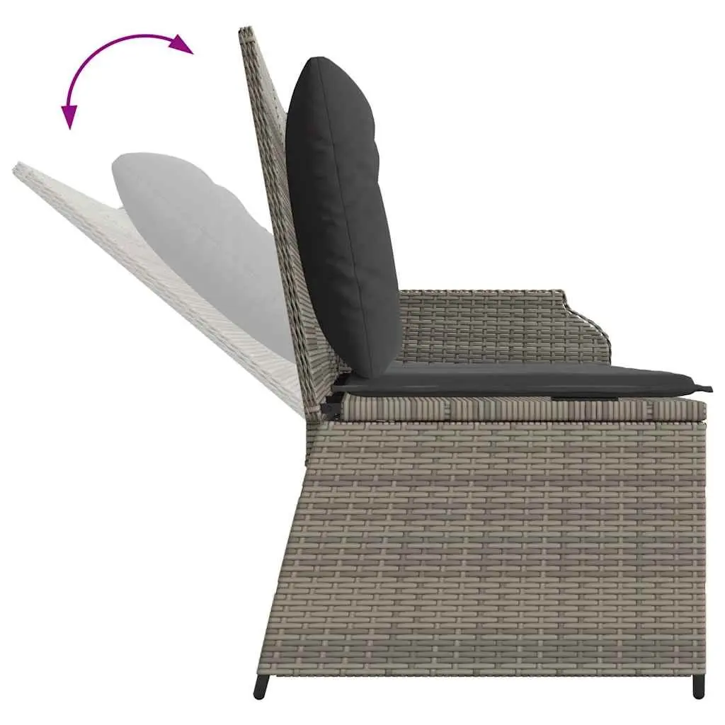 Reclining Garden Bench