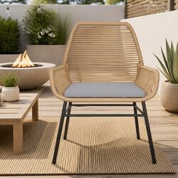 Comfortable and Affordable Rattan Garden Chairs Set