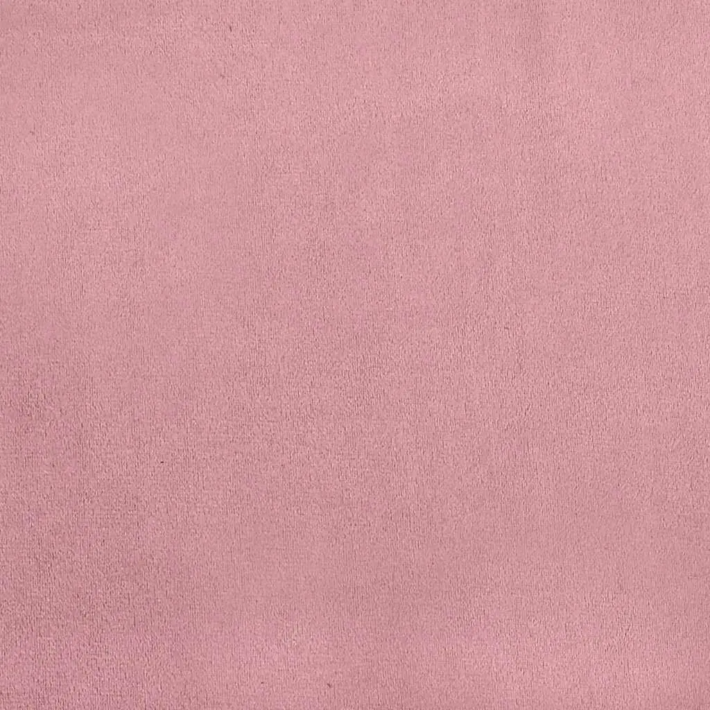 Velvet Bench with Backrest Padded Seat Pink Home Furniture 1195 x 645 x 750 mm