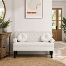 Cream Velvet Bench: Practical Comfort for Your Home