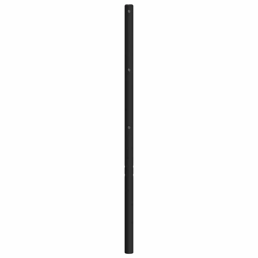 Metal Headboard Black 107cm Bed Frame Head Board Bedroom Furniture