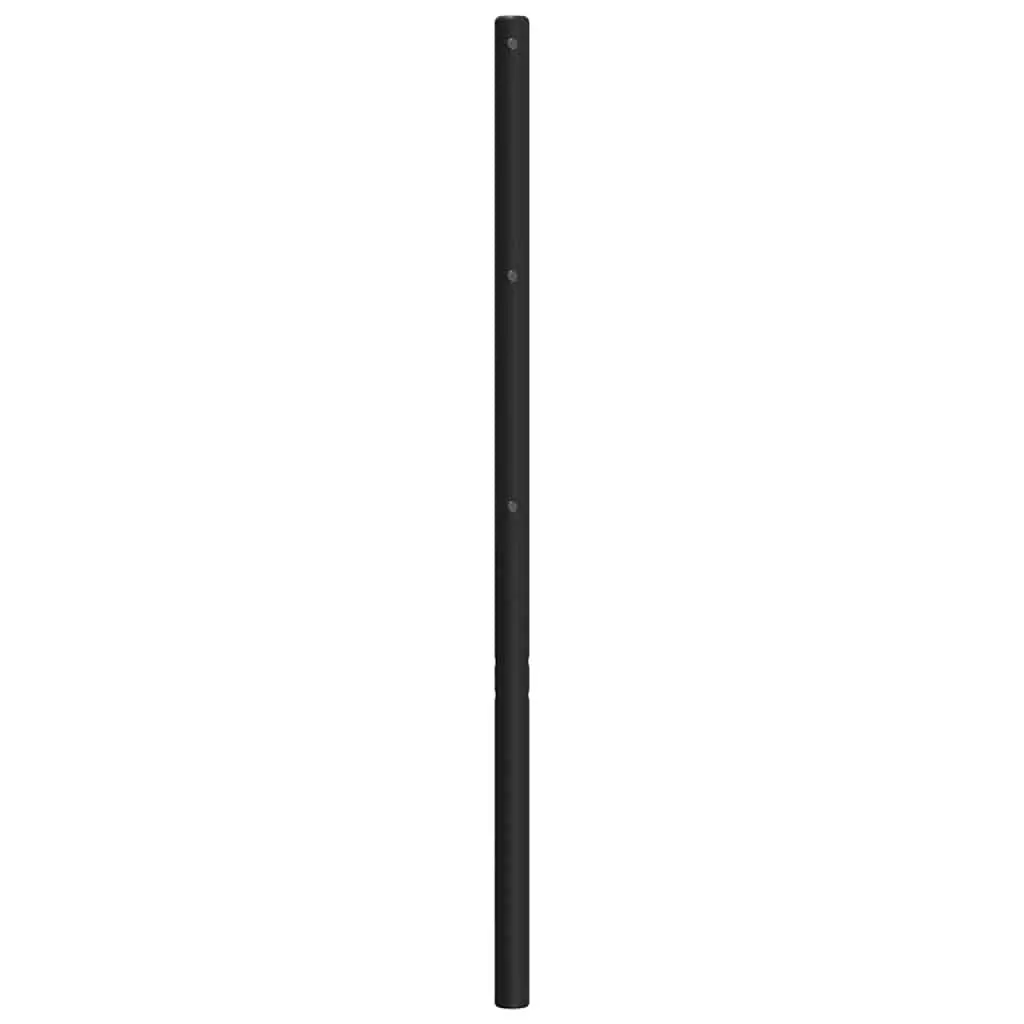 Metal Headboard Black 150cm Bed Head Steel Bedroom Furniture Replacement
