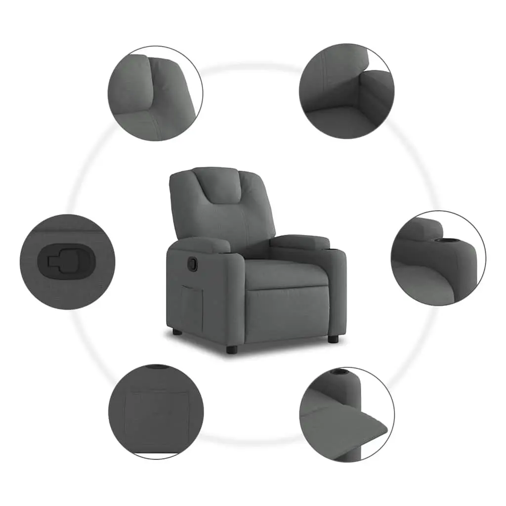 Grey Recliner Chair