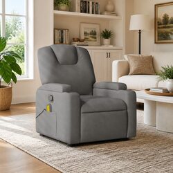 Comfort and Value in a Grey Recliner Chair