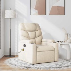 Reliable Cream Massage Recliner Chair for Everyday Use