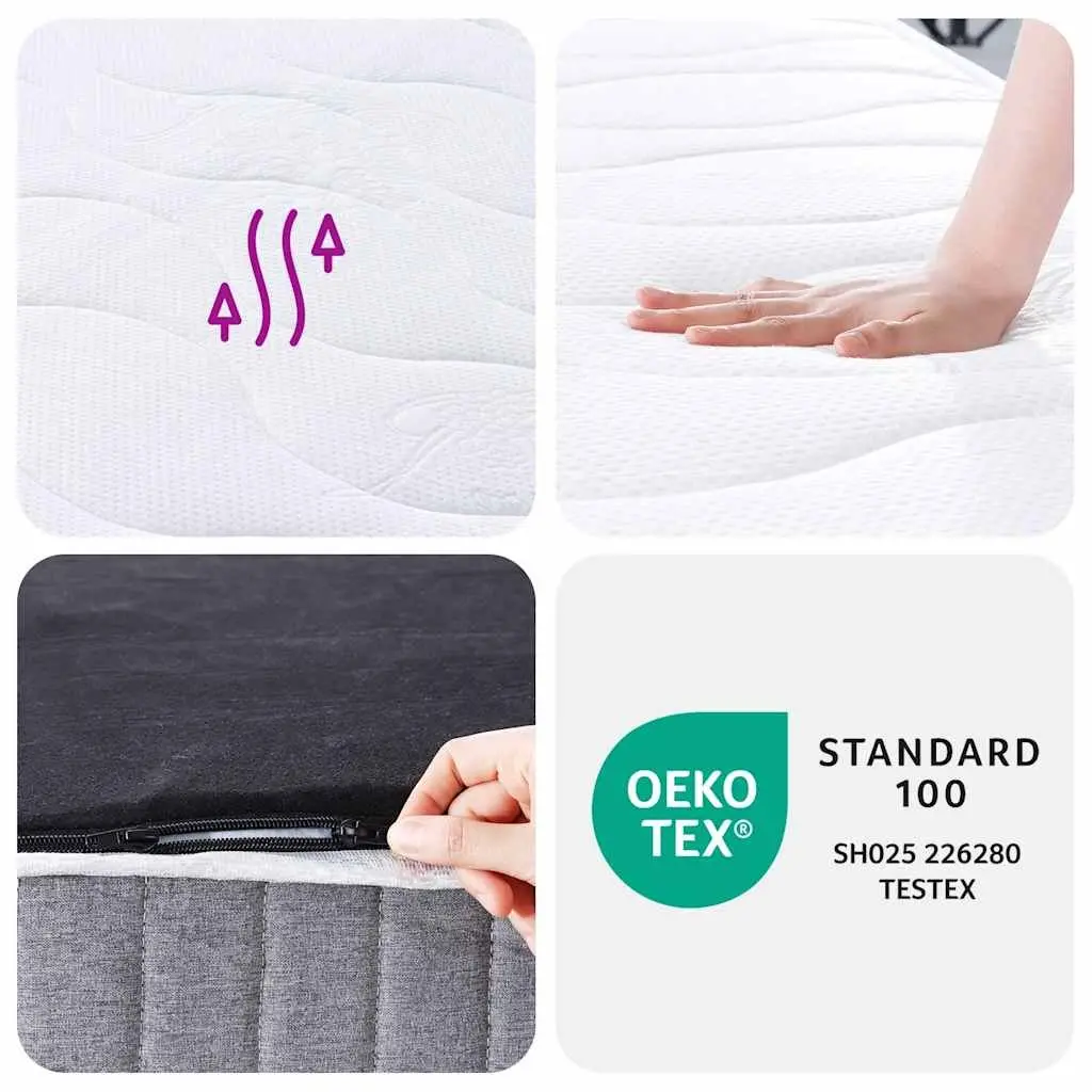 King Single Pocket Spring Mattress 107x203 cm