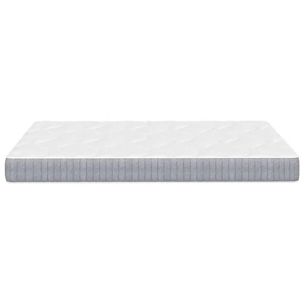 Pocket Spring Mattress Medium Comfort Queen Size 152x203 cm White Fabric-Encased Coils