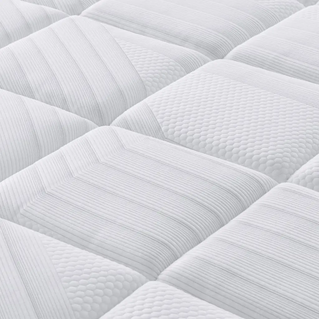 Pocket Spring Mattress Medium Plus 90x190 cm White Sleep Support