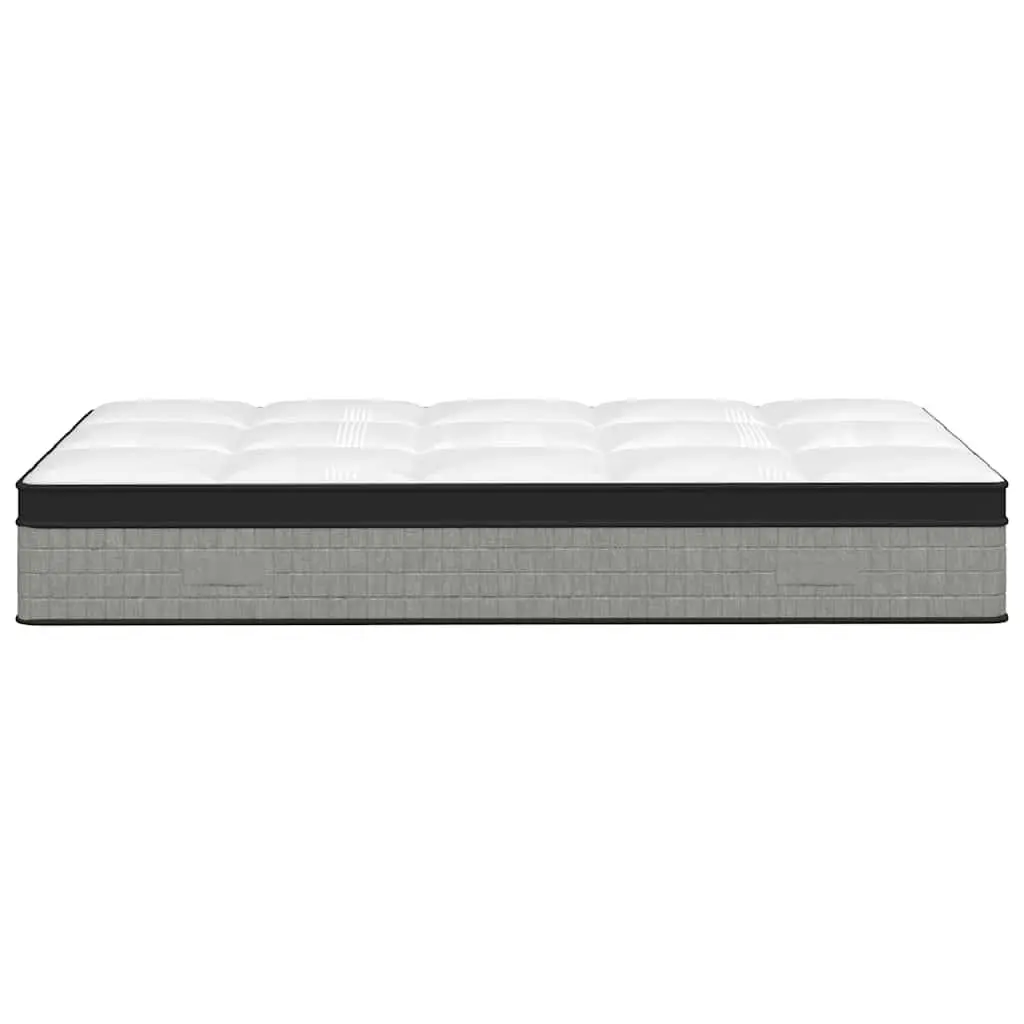 Pocket Spring Mattress Medium Firm Support 107x203cm King Single 7 Zones White