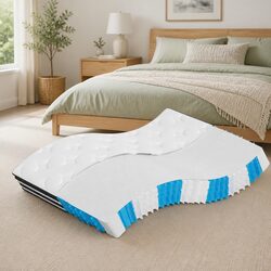 Comfortable Pocket Spring Mattress 137x190cm for Great Sleep