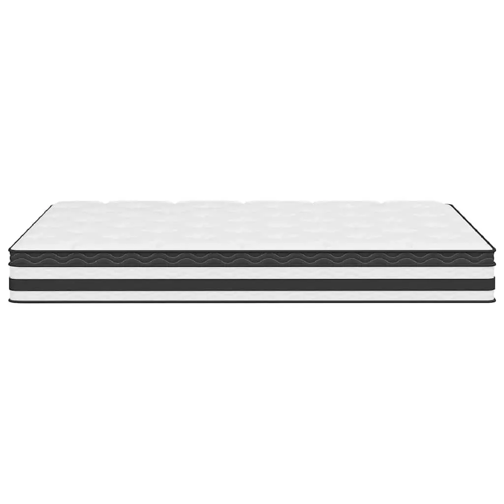 Medium Firmness Pocket Spring Mattress for Bedroom Sleeping 137x190cm White