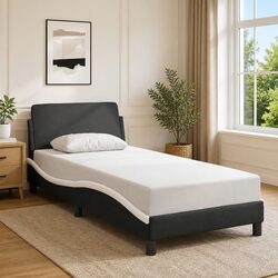 Comfortable and Practical Bed Frame with Headboard