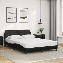 Practical Double Bed Frame with Easy Care Faux Leather