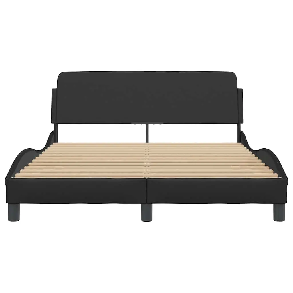 Double Bed Frame with Easy Care Faux Leather