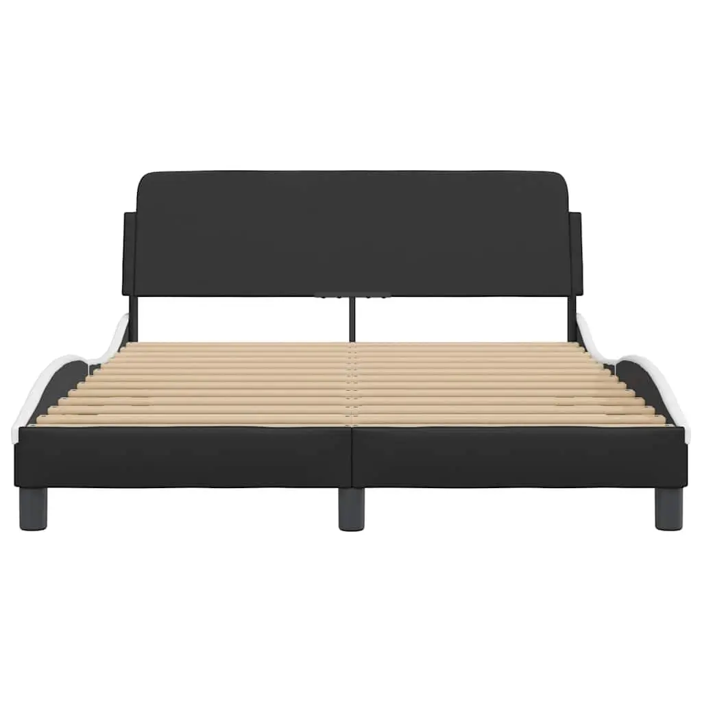 Double Bed Frame with Headboard for Comfort