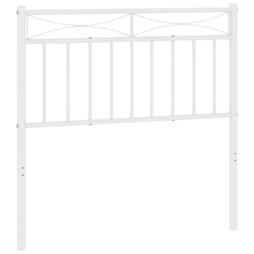 Metal Headboard 90cm Bed Header Replacement Support Black