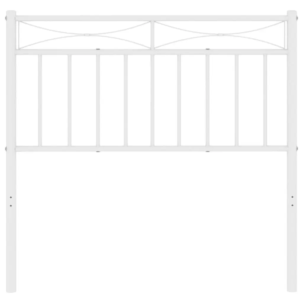 Metal Headboard 90cm Bed Header Replacement Support Black