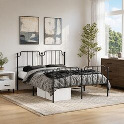 Reliable Black Metal Bed Frame: Quality and Functionality