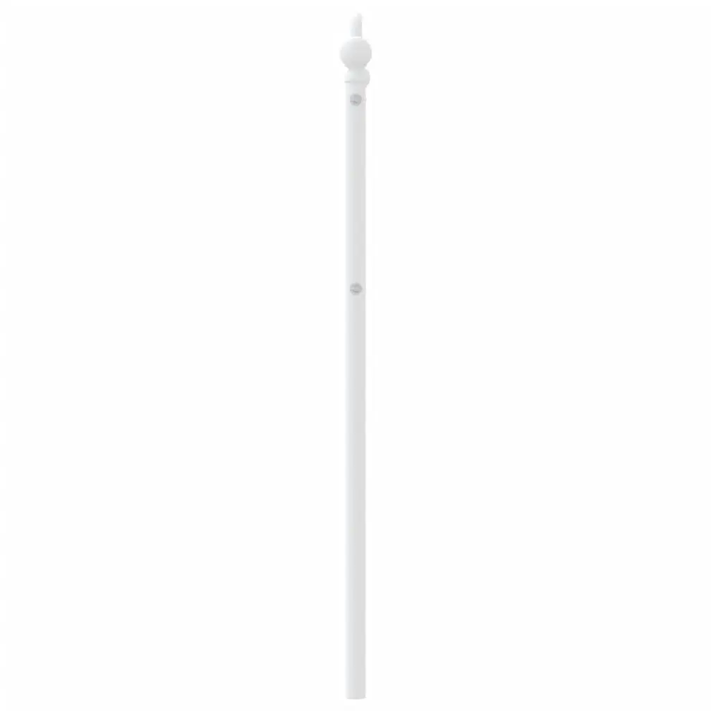 Metal Headboard White 90cm Bed Header Powder Coated Steel