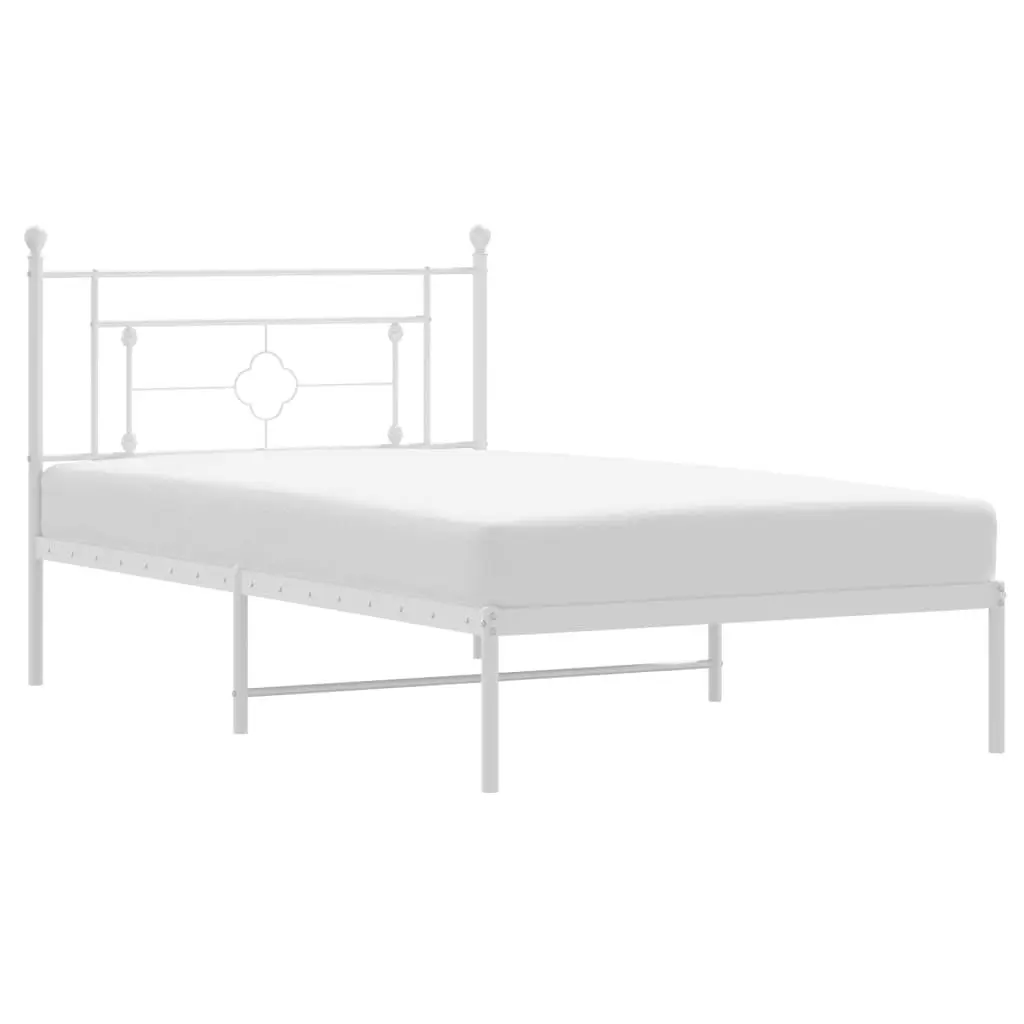 King Single Metal Bed Frame with Storage